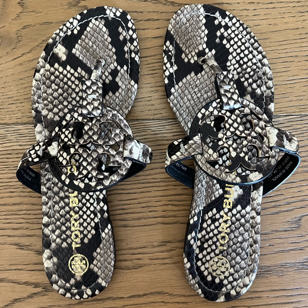 Tory Burch Miller Sandals Size 6